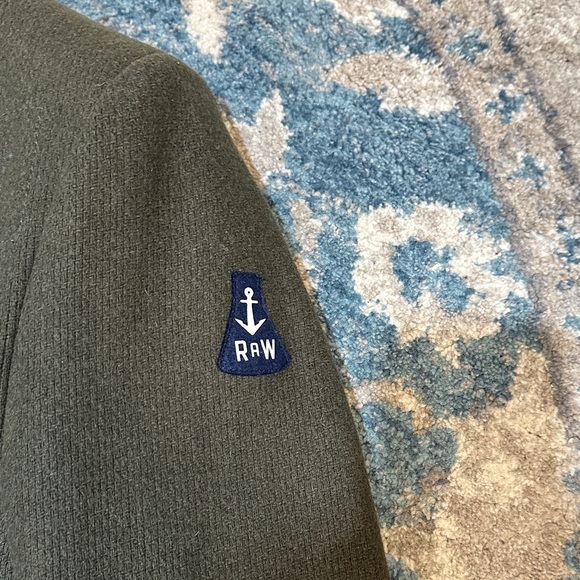 G-Star Dark Green Pea Coat - Picture 3 of 11